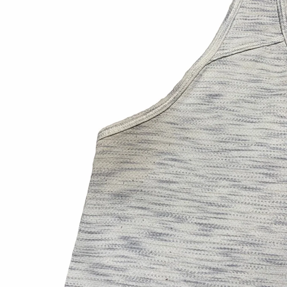 Lululemon Heathered Gray Tank Tops Racerback Shirt - Picture 4 of 5